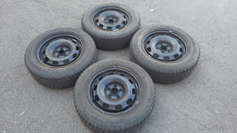 80% zimní kola 15" 5x100 Octavia 1, Golf 4, Leon, A3 - 3