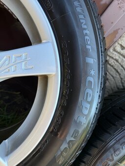 Sada alu kol AEZ + zimní pneumatiky Hankook 5/105 R16/7J - 3
