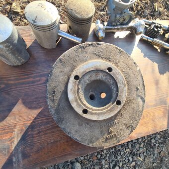 Soutěžní motor jawa EVROPAN 575 díly - jawa 350 jednoválec - 3