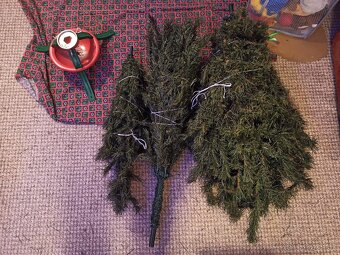 Umělý vánoční stromeček (výška cca 200 cm) včetně stojanu - 3