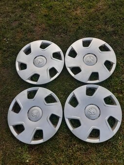 Plechové disky Fabia R15+poklice - 3