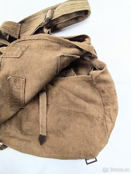 Stará vojenská brašna přes rameno - 3