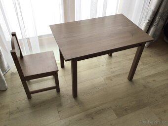 Dětský stolek a židlička Ikea - 3