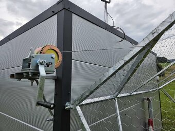 Mobilní kurník zateplený 4x2,1x2m - 3