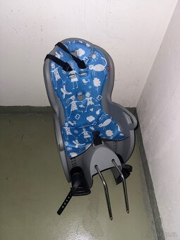 Dětská sedačka na kolo Hamax Smiley – šedá - 3