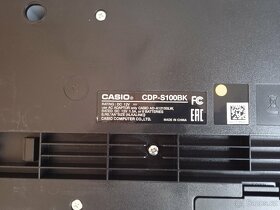 Elektrické klávesy Casio CDP-S100 s polohovatelným nástavcem - 3