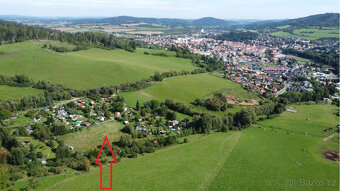 Šumava - Prodej pozemku k výstavbě chaty 650m2 v Sušici - 3