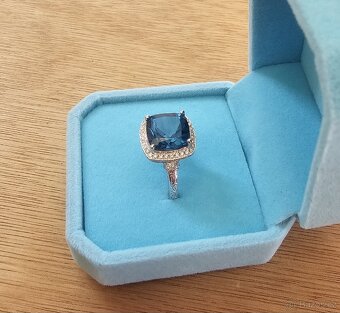 DIAMANTOVÝ PRSTEN TOPAZ 5.49ct. TOP CENA - 3