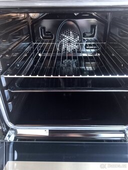 Elektrický NOVÝ sklokeramický nerezový sporák Beko - 3