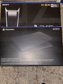 Sony Playstation 5 originální kryt černý - 3