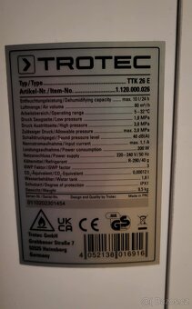 Odvlhčovač vzduchu TROTEC TTK26E 10l/24h - 3
