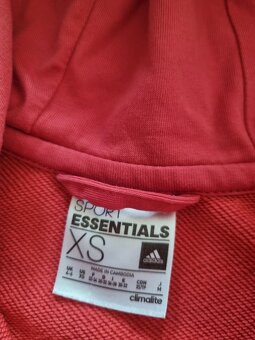 Krásná bavlněná mikina Adidas v. XS - 3