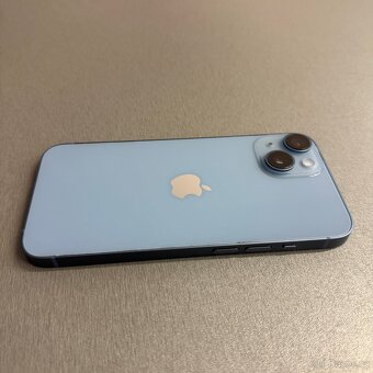iPhone 14 128GB, modrý, pěkný stav, 12 měsíců záruka - 3