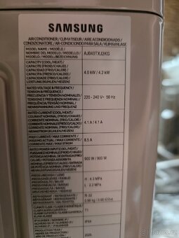 Nová klimatizace samsung 4kW - 3