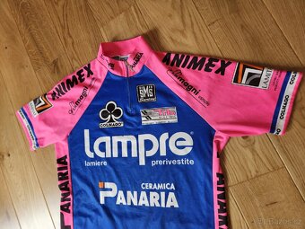 Cyklistický retro dres LAMPRE ♧ Colnago - 3