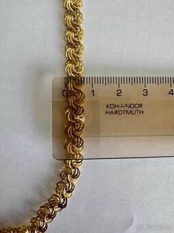 Zlatý řetěz 14K, 16,50 g, 48 cm - 3