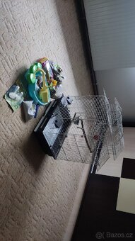 Klec pro ptáky s vybavením - 3