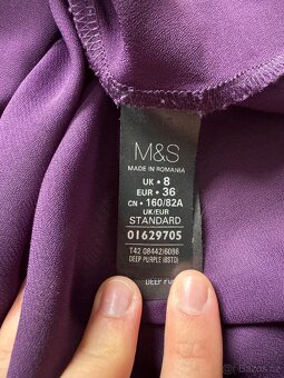 PĚKNÉ ŠATY zn. Marks & Spencer vel. S-M - 3