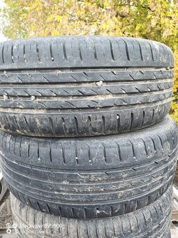 Al kola R15 DEZENT rozteč 5x112+ pneu 195/50 R15. - 3