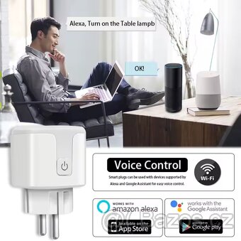 Značková WiFi chytrá zásuvka GIRIER s měřením spotřeby 20A - 3