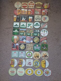 Pivní tácky českých pivovarů 132 ks - 3