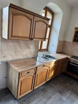 Krásná rustikální dubová linka se spotřebiči, 5447 - 3