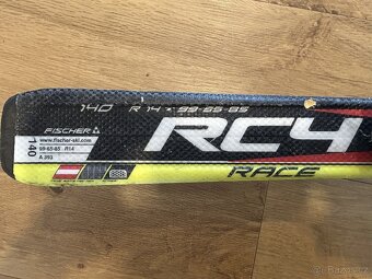 SJEZDOVÉ LYŽE FISCHER RACE RC4 délky 140 cm - 3