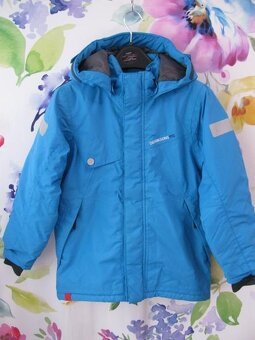 Rostoucí lyžařský set Didriksons Skare Corn Blue vel.128 - 3