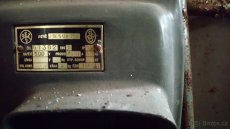 Historická klimatizace/sušička, motor BBC 1,1kW - 3