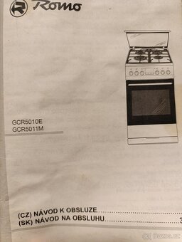 Plynový sporák - 3