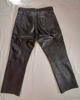 Pánské kožené moto kalhoty - 3