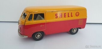 TCO Tippco VW Bus Bulli Kasten SHELL Van 50s plechová hračka - 3