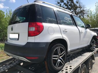Škoda Yeti 2.0 TDI ŠTARTUJE, 4x4, 146tkm, PANO, 1.majiteľ - 3