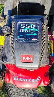 Benzínová sekačka s pojezdem Toro 550 - 3