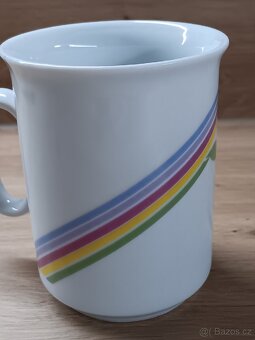 Retro hrnek duha , slunce maluje duhu - 3