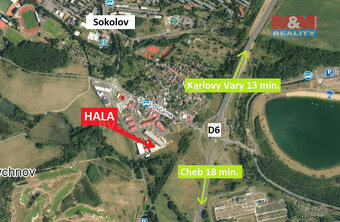 Pronájem výrobní haly, 1933 m², Sokolov, ul. Stará Březovská - 3