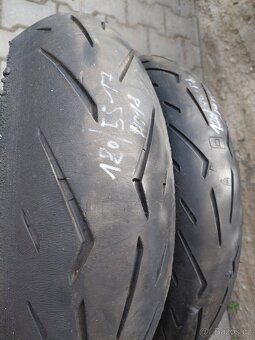 Pneumatiky Pirelli Rosso Corsa 2 120 + 180 TOP - 3