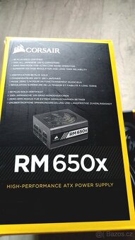 Počítačový zdroj Corsair RM 650x - 3