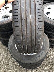 PRODÁM 4 KUSY ALU ŠKODA 15 PALCŮ + PNEU CONTINENTAL CONTACT - 3