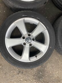 Letní sada originál vw litych kol 5x112 225/45 r17 - 3