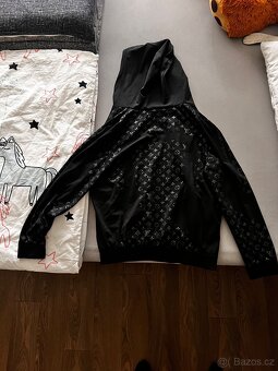 Louis Vuitton Hybrid Zipped Hoodie Noir Mens velikost M - 3