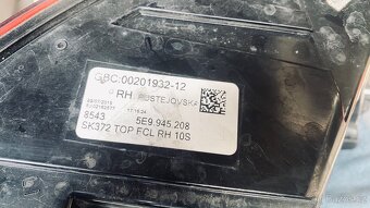 Pravé zadní světlo Škoda Octavia 3 combi - 3