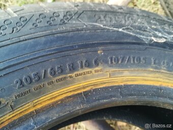205/65/16C letni pneu CONTINENTAL a BRIDGESTONE 205 65 16C - 3