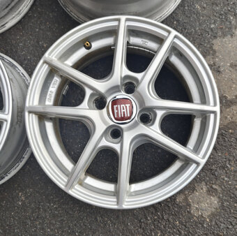Použité alu disky Fiat Panda ,500 velikost R14 - 3