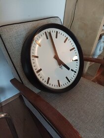 Obrovske industrialni retro hodiny Pragotron - 3