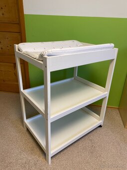 Přebalovací pult bílý + podložka - 3