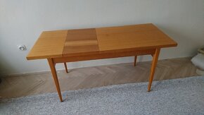 Retro konferenční stůl s šachovnicí - 3