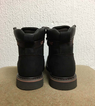 NOVÉ - pánské - KOŽENÉ podzim - zima - vel. 41 - 42 - 3