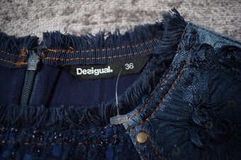 Džínové šaty, šatovka Desigual S/36 - 3