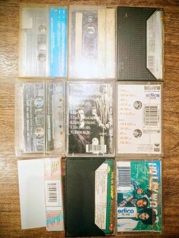 26x MC audiokazeta různé žánry + 1x přebal - 3
